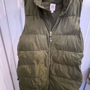 GAP Forest Green Quilted Vest